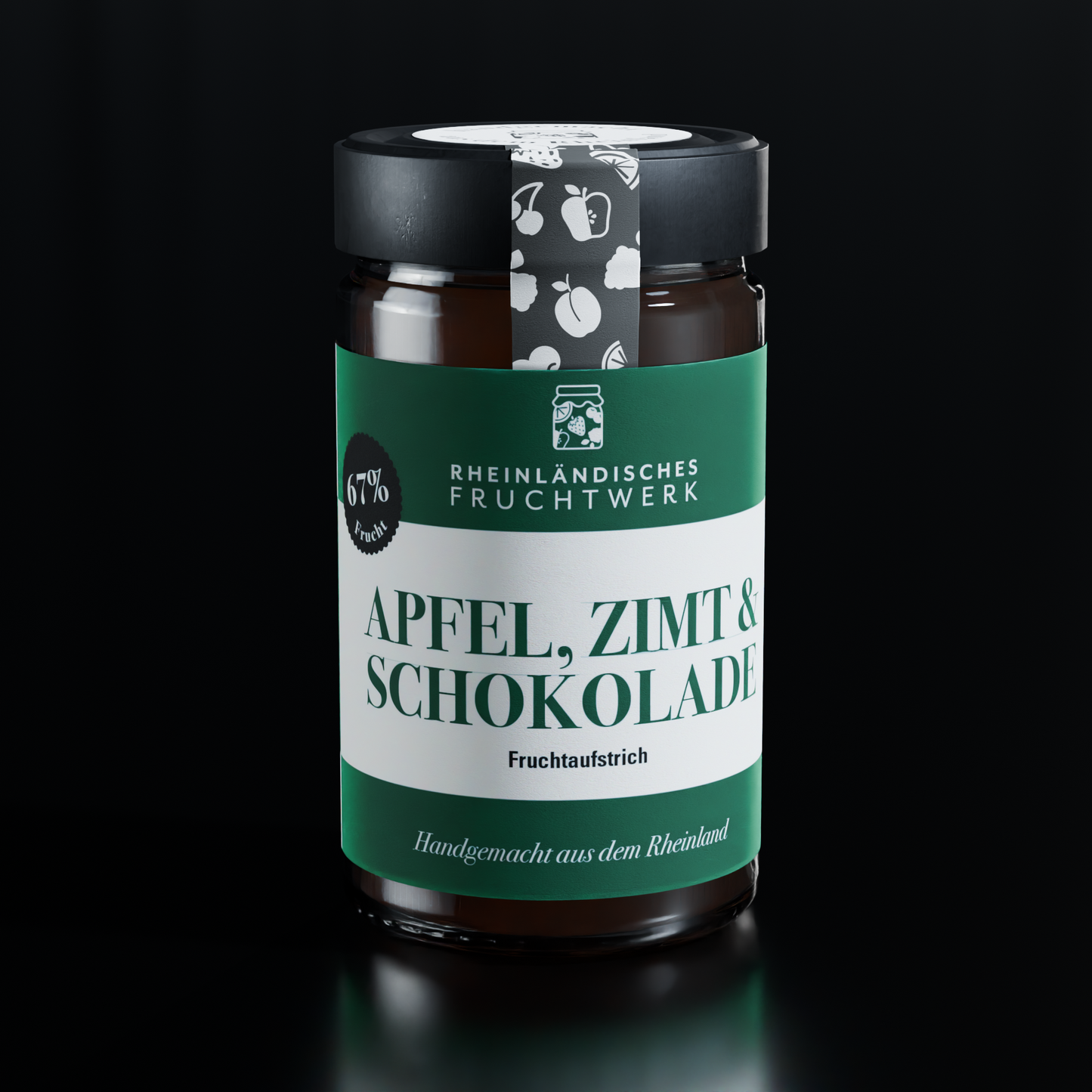 Apfel, Zimt & dunkle Schokolade