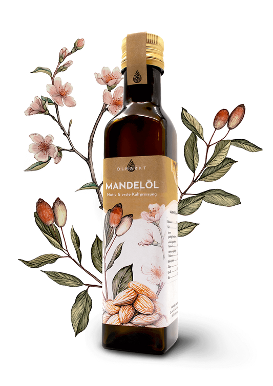 250ml Flasche Mandelöl von Ölmarkt 