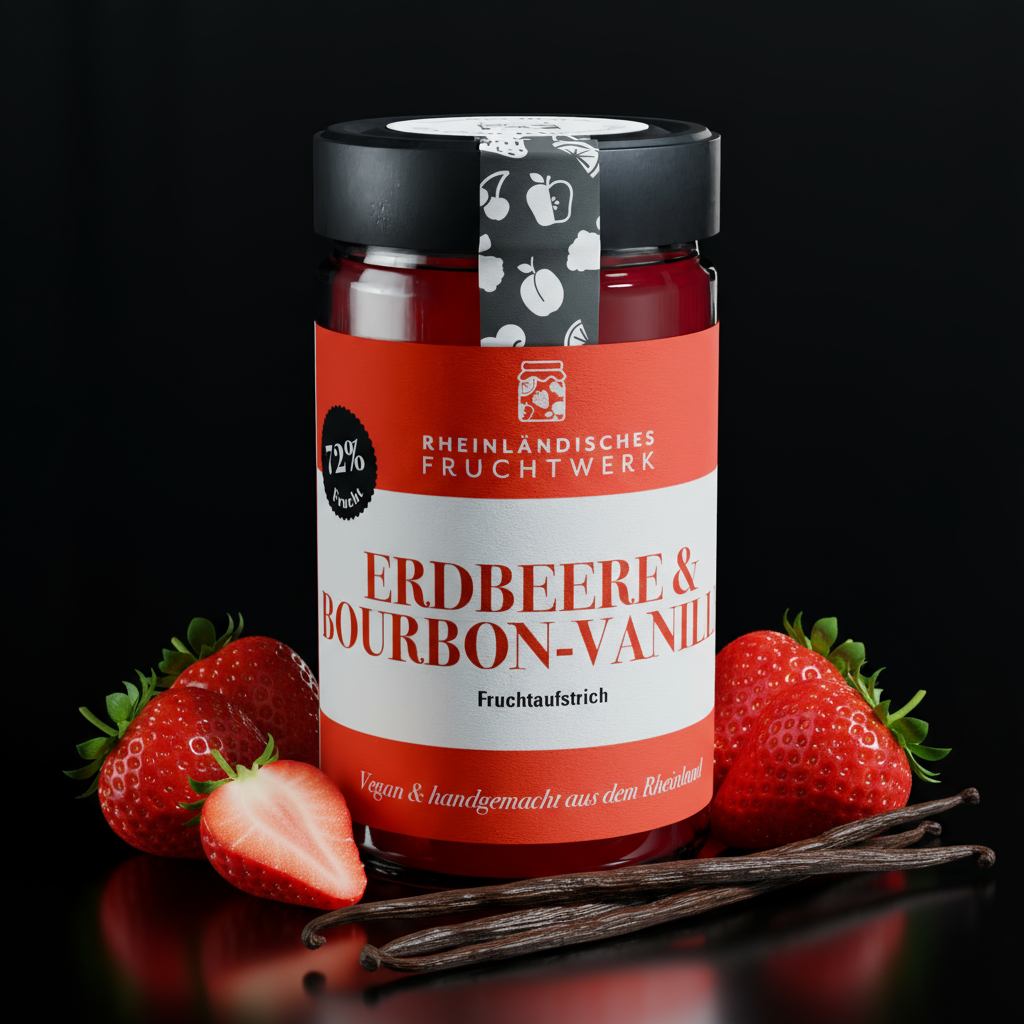 Erdbeere & Bourbon-Vanille